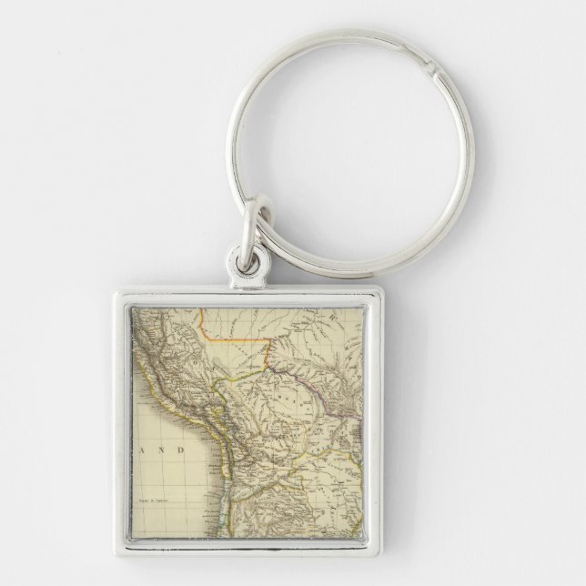 South America 34 Key Ring (Front)