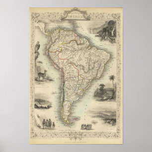 South America 34 Poster