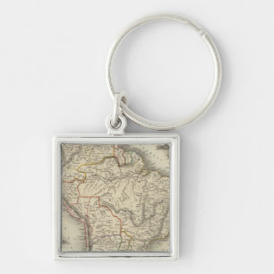 South America 35 Key Ring