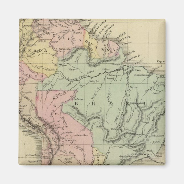 South America 35 Magnet (Front)