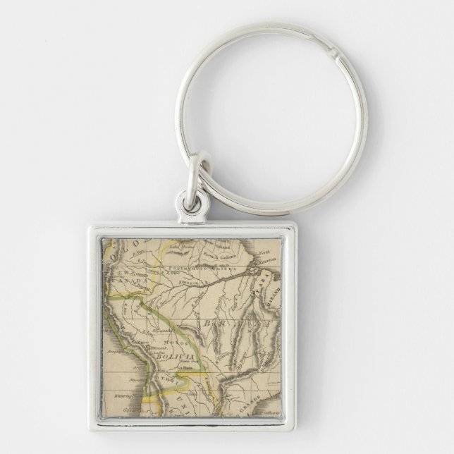South America 3 Key Ring (Front)