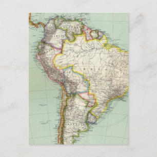 South America 42 Postcard