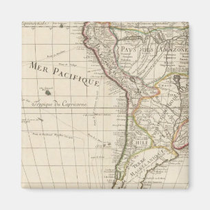 South America 45 Magnet