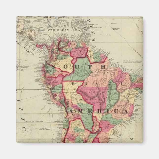 South America 4 Magnet (Front)