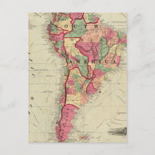 South America 4 Postcard
