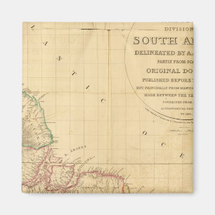 South America 5 Magnet