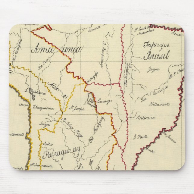South America 9 Mouse Pad (Front)
