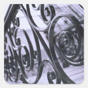 South America, Argentina, Buenos Aires. Hotel Square Sticker