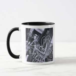 South America, Argentina, San Telno. Old chairs Mug