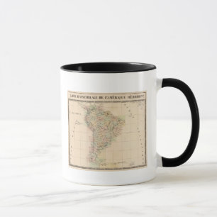 South America Assembly Map Mug