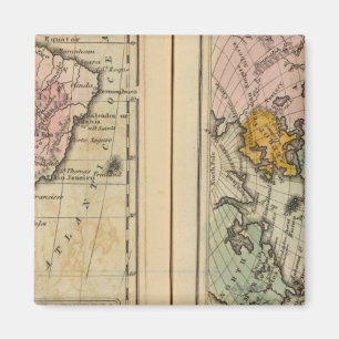 South America, Atlantic Ocean Magnet