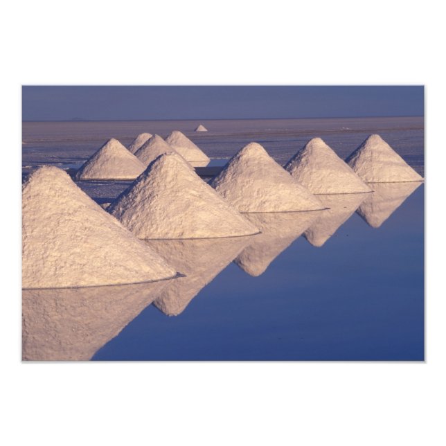 South America, Bolivia. Salar de Uyuni Photo Print (Front)