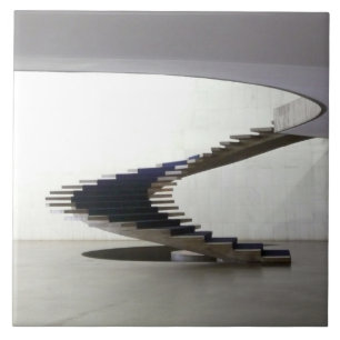 South America, Brazil, Brasilia. Interior Tile