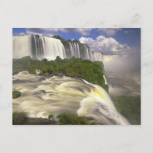South America, Brazil, Igwacu Falls. Glorious Postcard