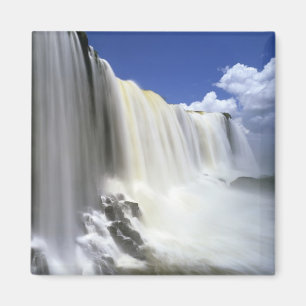 South America, Brazil, Igwacu, Igwacu Falls. Magnet