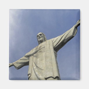 South America, Brazil, Rio de Janeiro. Christ 2 Magnet