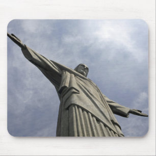 South America, Brazil, Rio de Janeiro. Christ 3 Mouse Pad