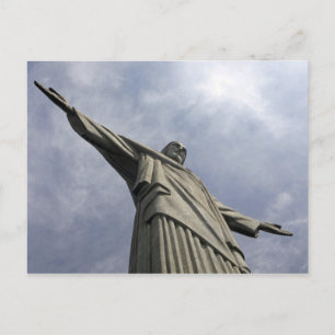South America, Brazil, Rio de Janeiro. Christ 3 Postcard