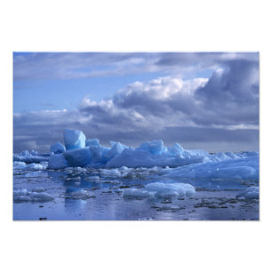 South America, Chile, San Rafael Lagoon NP. Photo Print