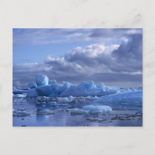 South America, Chile, San Rafael Lagoon NP. Postcard