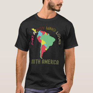 South America Continent T-Shirt