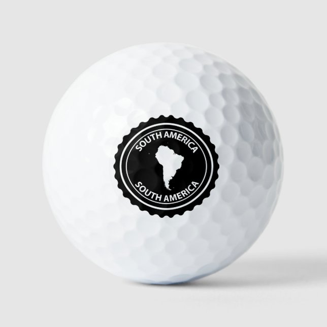 South America Golf Balls (Front)