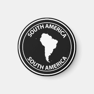 South America Magnet