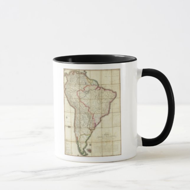 South America map 3 Mug (Right)