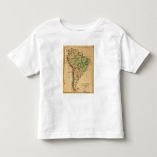 South America  Map by Worcester Toddler T-Shirt