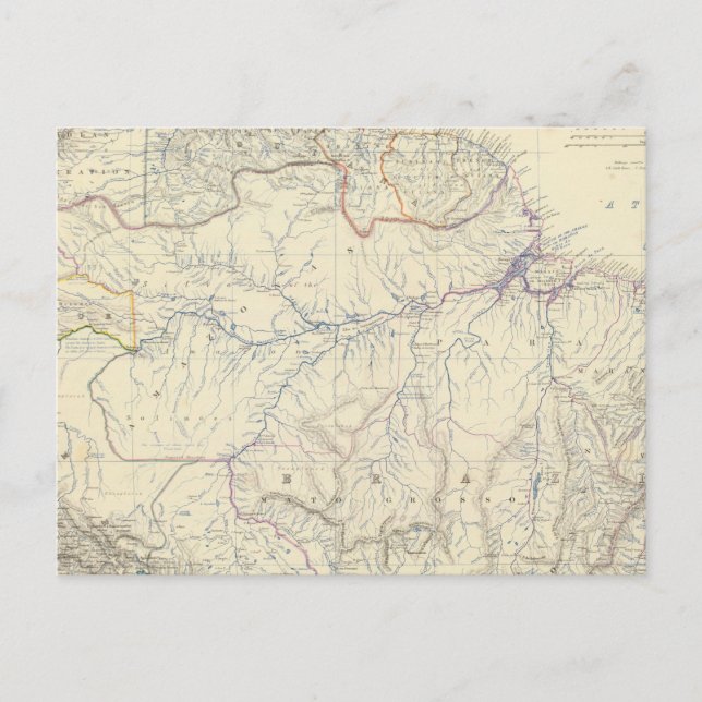 South America N Postcard (Front)