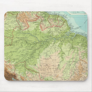South America northern section Mouse Pad