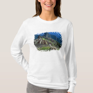 South America, Peru. A llama rests on a hill T-Shirt