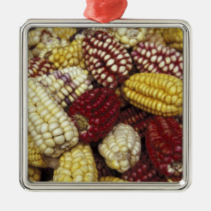 South America, Peru Corn, Maize Metal Tree Decoration
