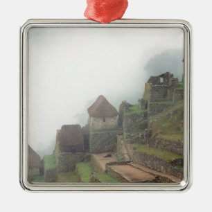South America Peru Macchu Picchu Metal Tree Decoration