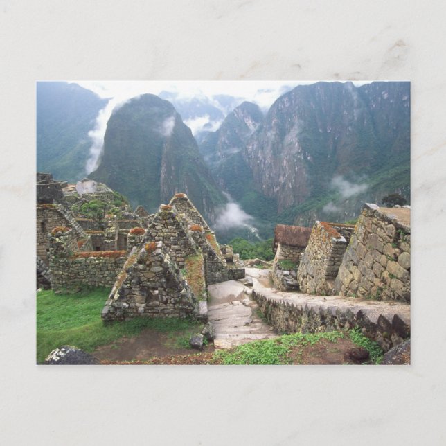 South America, Peru, Machu Picchu Postcard (Front)
