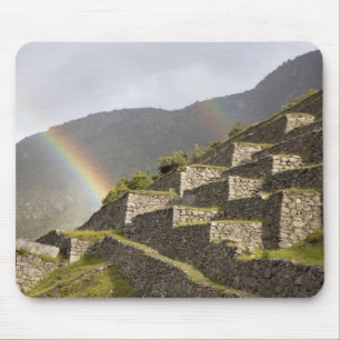 South America, Peru, Machu Picchu. Rainbows over Mouse Pad