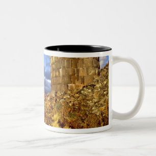 South America, Peru, near Lake Titicaca. Two-Tone Coffee Mug