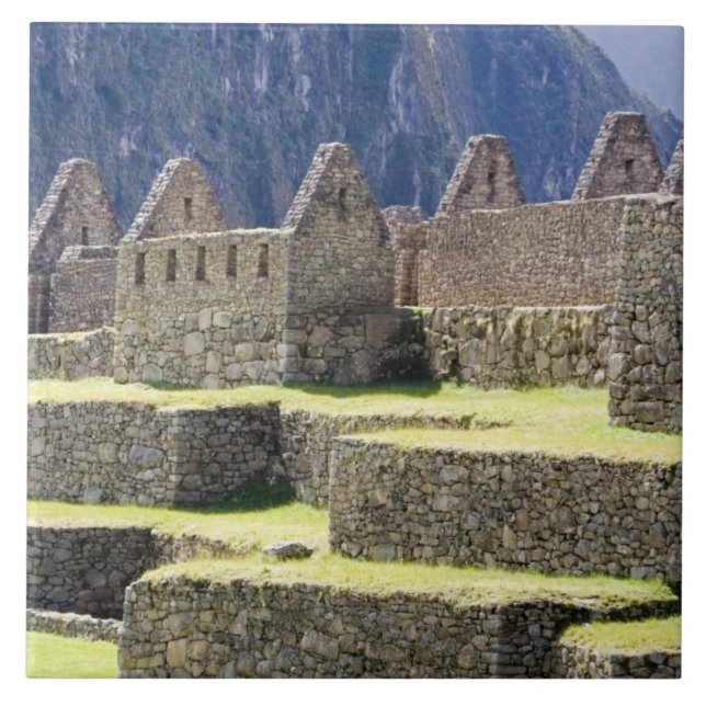 South America - Peru. Stonework in the lost Inca Ceramic Tile (Front)