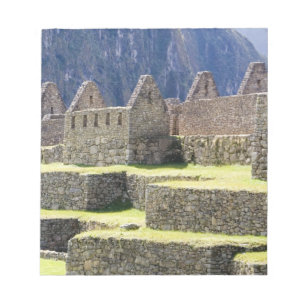 South America - Peru. Stonework in the lost Inca Notepad