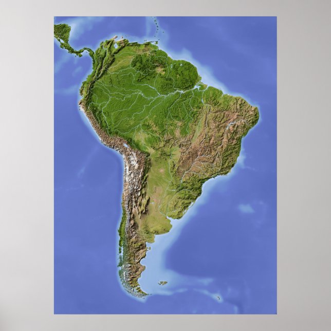 South America Poster (Front)