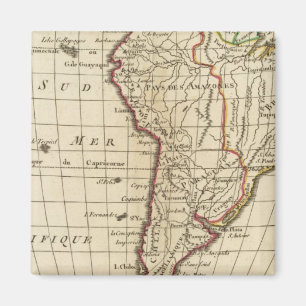 South America School Magnet