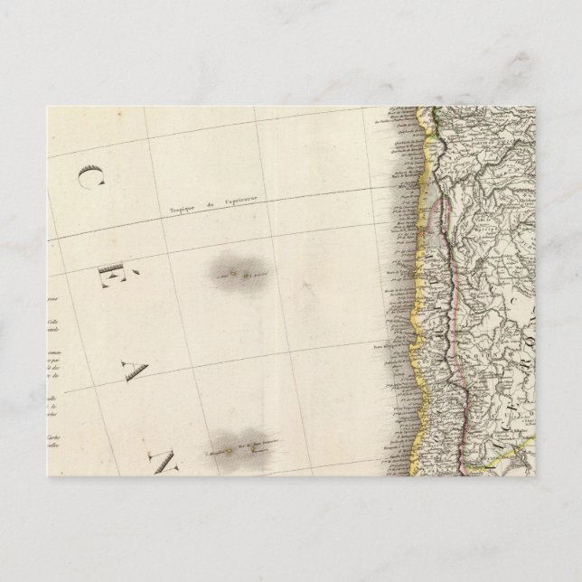 South America Southeast Postcard (Front)