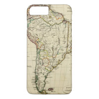 South America with boundaries outlined