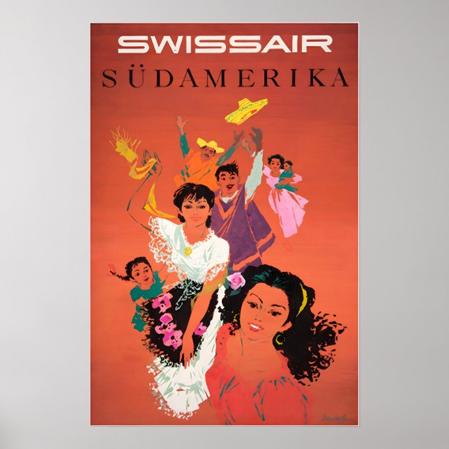 South American Art Southern American Women Print S (Front)