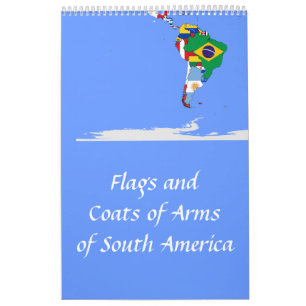 south american flags calendar