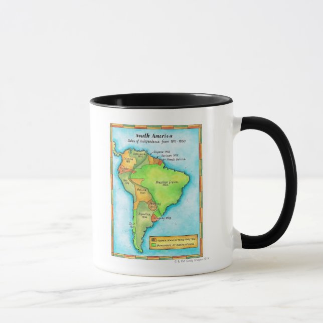 South American Independence Mug (Right)