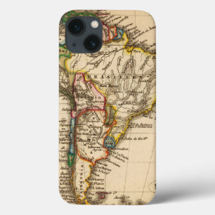 South American Map iPhone 13 Case