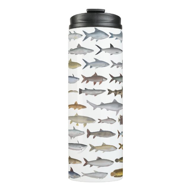 South Asia Freshwater Fish Group Thermal Tumbler (Front)