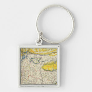 South Asia, India, Bangladesh Key Ring
