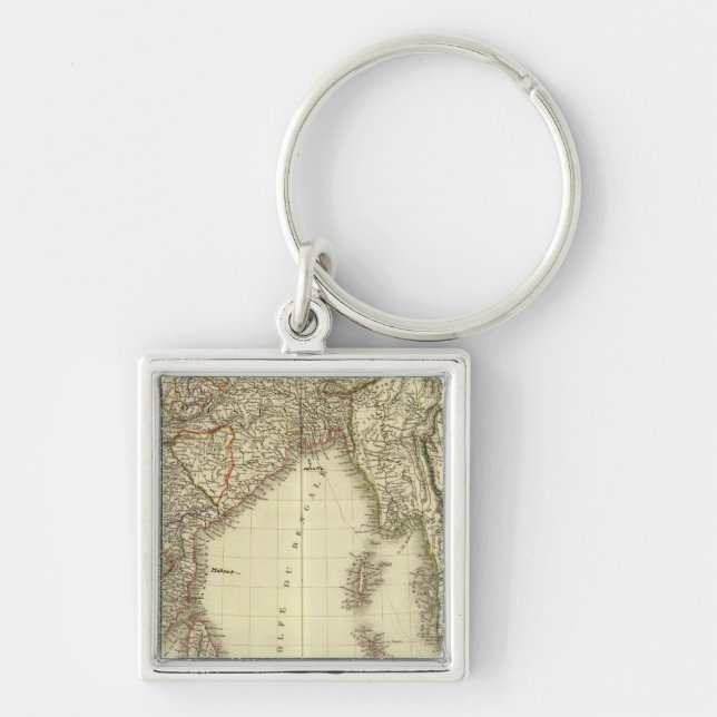 South Asia Key Ring (Front)